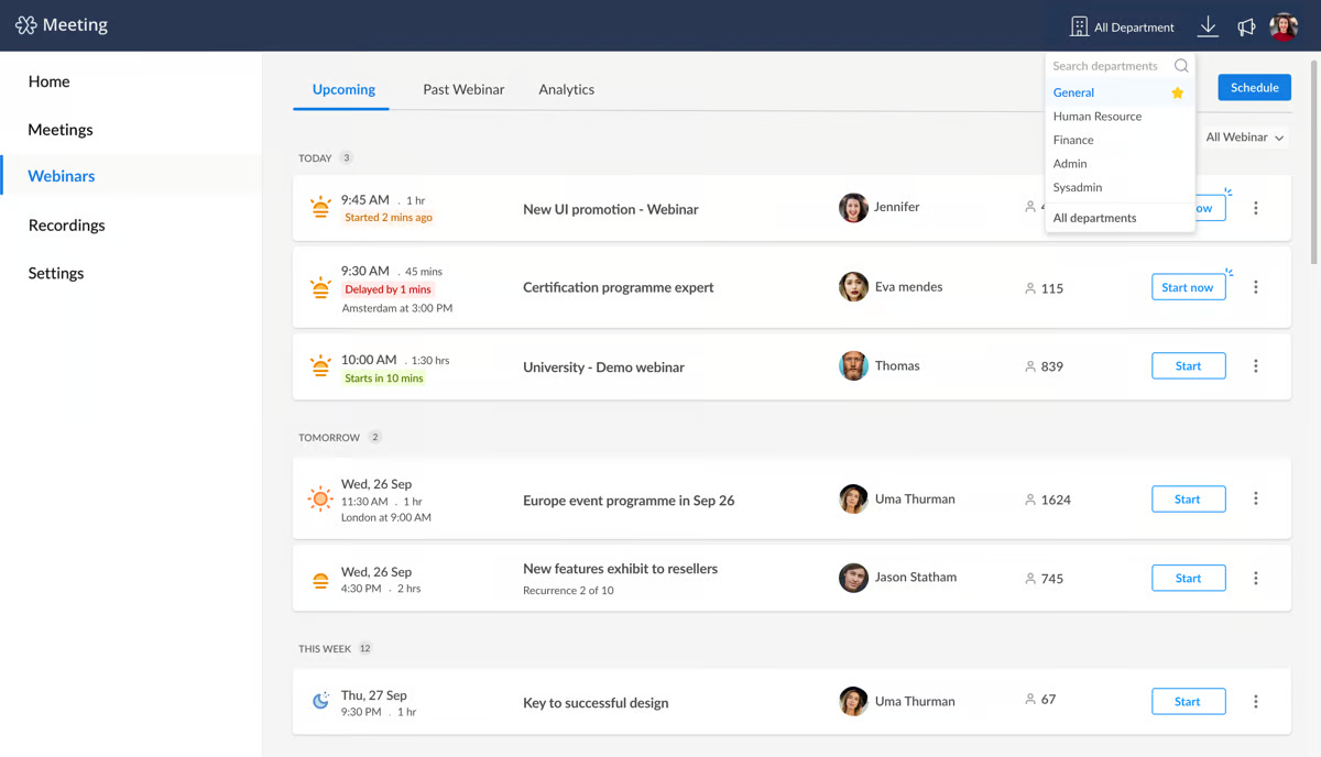 Zoho Meeting
