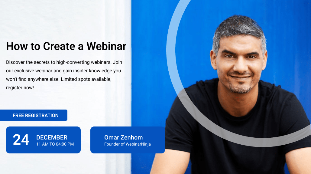 Webinar Key Details